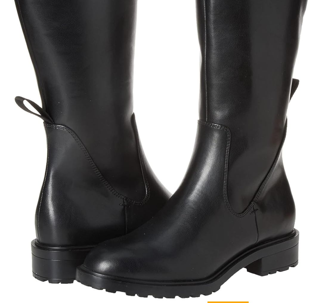 Amazon Essentials Women's Knee High Riding Boot 13 Black