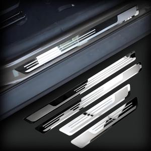 4 Pack Car Door Sill Protectors, for Chevy Chevrolet Traverse 7 Seater 2024-2025 Stainless steelPedal Stickers Car Decoration Accessories Stainless Steel Sticker Protective