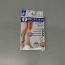Truform Short Length 20-30 mmHg Compression Stockings for Men and Women, Reduced Length, Closed Toe, Beige, Small (Small (1 Pair))