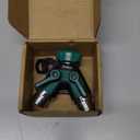 2WAYZ Dual Outlet Water Hose Splitter - Heavy-Duty Brass Y Connector, 360 Rotation, Easy Installation, Leak-Proof Design with Spigot Extender - Ideal for Garden, Washing Machines, Outdoor Faucets