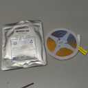 HAMRVL COB LED Strip Lights Orange,DC12V 16.4ft/5M 320leds/M CRI90 Bright Flexible LED Tape 8mm, for Indoor Home Cabinet, Bedroom, Kitchen, Stage, Backlight DIY Lighting(Without Power Supply) (Orange)