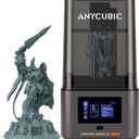 ANYCUBIC 10K Resin 3D Printer, Photon Mono 4 LCD 3D Printer with 7-inch Mono Screen, Upgraded LighTurbo Matrix and Printing Platform, Printing Size of 6.04''x3.42''x6.49''