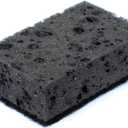 Black Scrub Sponges. Made in Europe. 9 Pack, 4.3x2.8x1.4 inches. Heavy Duty and Non Scratch Fiber. Kitchen Sponges Pack with No Smell. for Dishes and Household Washing