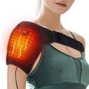Shoulder-Heating-Pad-Heated-Wrap - 3 Heat Levels Heating Pad for Shoulder Pain for Men Women Frozen Shoulder Pain Relief
