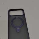 TORRAS Magnetic for iPhone 17 Pro Max Case with Stand, [Compatible with MagSafe][4X Military Grade Protection][Camera Control], Slim Phone Case for iPhone 17 Pro Max 6.9", Translucent Deep Blue