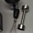 Ganiza Immersion Blender 5 in 1 Hand Blender Max 1000W Heavy Duty Motor, 16 Speed Mode Handheld Blender Stainless Steel Blade With 800ml Mixing Beaker, 600ml Chopper, Whisk and Milk Frother