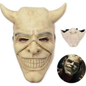 Panamanta The Black Phone Mask Horror Movie The Grabber Cosplay Costume Mask for Halloween Men's Costume Mask Cosplay Masquerade Prop