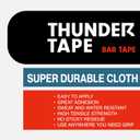 Thunder Tape Tactical Grip Tape 2 Roll Pack ODG (Green) Gun Grip Tape for Rifle, Firearm, Knife Handle, Magazine, Tool, Bow, Camping Gear 1 x 66 Ft Non-Reflective, Weather-Resistant