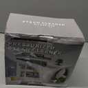 Spurgehom Handheld Steam Cleaner, Portable Steamer with Large Capacity,11-Piece Accessory Set for Floor, Car, Carpet, Upholstery, Couch, Tile, Windows Cleaning (Grey)