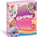 MZYTOZA Fun & Shake DIY Glitter Craft Kit with Keychains for Kids,Art & Craft Activity,Creative Travel Toy, Party Favors & Valentine's Gift for Ages 4-9