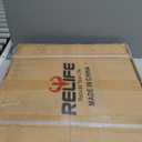 RELIFE REBUILD YOUR LIFE Dip Station Functional Heavy Duty Dip Stands Fitness Workout Dip bar Station Stabilizer Parallette Push Up Stand (Black)