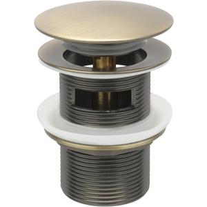 Bronze Freestanding Bathtub Drain Stopper, Compatible with Drain Rough-in Kit