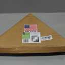 STARBY Heavy Duty Shelf Brackets (2 Pack) - Designer Metal Corbels for Mantels, Countertops and Decorative Shelving - 500# Capacity - Wrought Iron Black - 2 Pack (12" x 12" x 2")