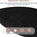 Elephant Gifts Embroidered Hat for Women Men Thank You Gift Animal Lover Birthday Christmas Stocking Stuffers Gifts Stuff (Black)