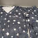 Ekouaer Women's Pajama Set 2 Piece Lounge Shorts & Short Sleeve Tops Size L