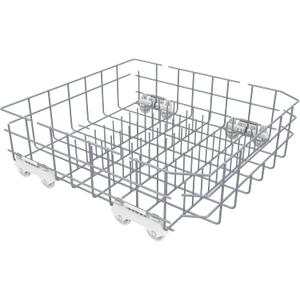 UPGRADED W10728159 Dishwasher Lower Rack Compatible with Kenmore Kitchenaid Dishwasher Rack,w10728159 W10082825 W10780925 W10525646 KDFE104DSS4 Maytag Whirlpool Dishwasher Bottom Rack Part with Wheel