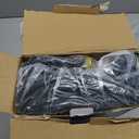 Garden Hose 50FT, Lightweight 3-Layer PVC Flexible Water Hose, No Kink, Leak-Resistant, High-Pressure with Meatl Fittings, Durable for Outdoor, Gardening, Washing Cars, Easy to Store (Black+Blue)