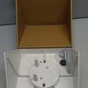Fan Mounting Box, FB900-1, Supports Fans to 70 LBS and Fixtures up to 200 LBS, Paintable, Fits Cathedral Ceiling Angles of 80 or Up, White