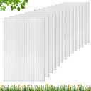 DGSL 14 Pcs Polycarbonate Greenhouse Panels, 4' x 2' x 0.16'' Twin-Wall Panels, Polycarbonate Sheet for All Weather Outdoor Garden and Greenhouse Covering