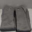 NICETOWN 100% Blackout Curtains with Black Liners, Thermal Insulated Full Blackout 2-Layer Lined Curtains, Energy Efficiency Window Draperies for Dining Room (Grey, 2 Panels, 52-inch W by 45-inch L)