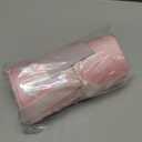 Bow Minky Baby Blanket 30 x 40 Inches for Girls, Soft Plush Receiving Blanket with Dotted Back, Gift for Toddler Newborn Infant Christmas Birthday Baby Shower