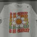 Eight is Great Cute Groovy 8th Birthday Party Daisy Flower T-Shirt L Youth