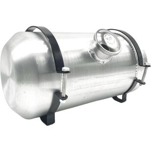 3.25 Gallons Aluminum Gas Tank/Fuel Tank Center Fill 8 x16 inch Spun 1/4 NPT Outlet