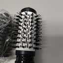 3 in 1 Hot Air Styler and Rotating Hair Dryer Hair Dryer and Blow Dryer Brush in One 2 Interchangeable Brushes for Dry and Wet Hair, Auto Rotating Curling Hot Hair Brush (Red)