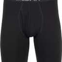 6 x Gildan Men's Underwear Cotton Stretch Boxer Briefs, Multipack (Black, XL)
