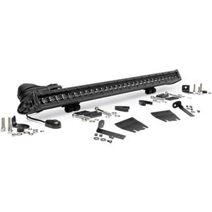 Rough Country 30" Black Series LED Hood Light Kit for 18-23 Jeep JL/JT - 70054