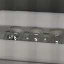 Wookgreat Glass Carafe Pitchers with Lids, Set of 6 1 Liter Embossed Designed Beverage Pitcher Carafe Set for Mimosa Bar, Juice Container for Brunch, Cold Water, Juice -With 6 Wooden Chalkboard Tags