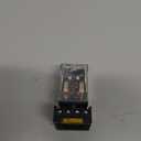 TWTADE/JTX-2C, MK2P-I DPDT Power Relay with Plug-in Terminal Socket Base, DC 24V Coil, 8 Pin 2NO 2NC DC 24V