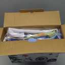 Snow Tube Sled, Snow Tubes for Sledding Heavy Duty with Premium Canvas Cover, 48" Inflatable Snow Sled for Kids and Adult Fun Snow Toys Winter Outdoor Toys for Boys Girls Ideal Christmas Birthday Gift