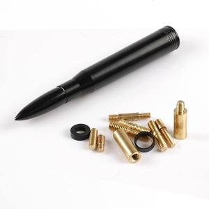 Car Antenna Replacement Compatible with Ford, Dodge, Chevrolet, GMC, Jeep, Toyota Truck Replacement Antenna - Made of Rugged Billet and Aluminum, Black, Car Accessories