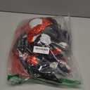 Casino Theme Red and Black Gold balloon garland arch kit With Starburst Dice Crown balloons for casino royale Birthday Las Vegas night hollywood theme party decorations