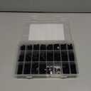 2000PCS Metric Screws Assortment Kit, M2 M3 M4 M5 Bolts and Nuts with Lock and Flat Washers, 12.9 Grade Alloy Steel Metric Bolt Assortment Kit