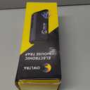 OWLTRA Indoor Electric Mouse Trap, Instant Eliminate Rodent Zapper with Pet Safe Trigger, Black, Small