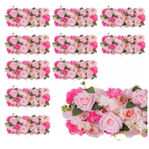 Realistic 3D Artificial Flowers, eco-friendly material, quick assembly, reusable for wedding arches & Table Centerpieces