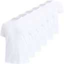 BAMBOO COOL Men's Undershirts Moisture Wicking Crewneck T Shirts, Breathable Stretch Soft Tees for Men, 6 Pack (XL)