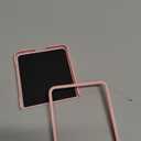 Ruky for Samsung Z Flip 7 Case, Full Body Hard PC Ultra Slim Anti-Scratches Shockproof Wireless Charging Protective Cover for Samsung Galaxy Z Flip 7, Pink