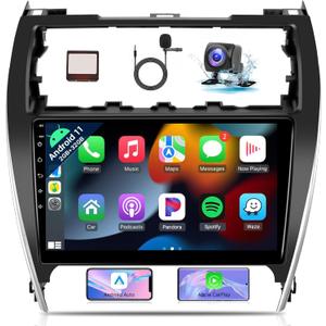 Naifay Car Radio Stereo for Toyota Camry 2012 2013 2014 Stereo with Carplay Android Auto, 10.1inch Touch Screen for Toyota Camry Car Stereo Bluetooth WiFi GPS, Support J.B.L & Original Camera SWC