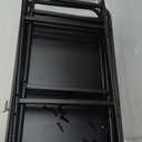 HDANI Storage Shelves, 5-Tier Metal Storage Rack with Shelf,Shelf Organizer,Garage Standing Shelving Unit for Laundry,Bathroom,Kitchen,Pantry, Closet,23.6''W X 13.8''D X 63''H,Black