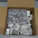 80 Light Clips for Govee H705 H805 with 160 Screws Mounting Clips Compatible with Govee Permanent Outdoor Lights Extension (White)