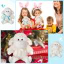 Poen 10 Pcs Lamb Stuffed Animal Sheep Plush Toys 11 Inch Little Lamb Plushy Cute Stuffed Animal Doll White Sheep Toys Huggable Toys Gift for Christmas Easter, Little Ones, Friends, Birthday, Gifts