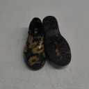 Sloggers Original Waterproof Rain and Garden Shoe for Women– Outdoor Slip-On Garden Clog - Made in The USA with Premium Comfort Insole and Arch Support - Sunflower Print Black, Size 7