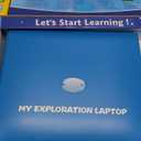 My Exploration Toy Computer Educational Learning Computer, 80 Challenging Learning Games and Activities, LCD Screen, Keyboard and Mouse Included (Blue), Ages 5+