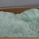 Kids Sofa, Toddler Chair, 2-in-1 Flannel Kids Fold Out Couch, Toddler Convertible Sofa to Lounger, Flip Open Toddler Couch for Kids (White) (Small, Green)