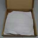 8 Inch Clear Glass Pot Lid for Frying Pan Replacement Cover Can Withstand 356°F (180℃) with Stainless Steel Arch Bridge Handle,Bright Silver