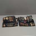 Gothic Library Book Blackout Curtains, Retro Bookshelf Skull Floral Candles Home Decor Rod Pocket Window Drapes for Living Room Bedroom- 2 Panels 45" L x 42" W