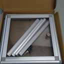 Extra Large Donation Box for Fundraising, Acrylic Ballot Box with Slot 11.41 x 11.41 x 11.41 Inch, Raffle Ticket Box with Lock Cash Storage Container for Voting Charity Contest Tip